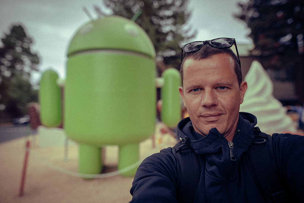 Besuch Google Plex, Mountain View, California