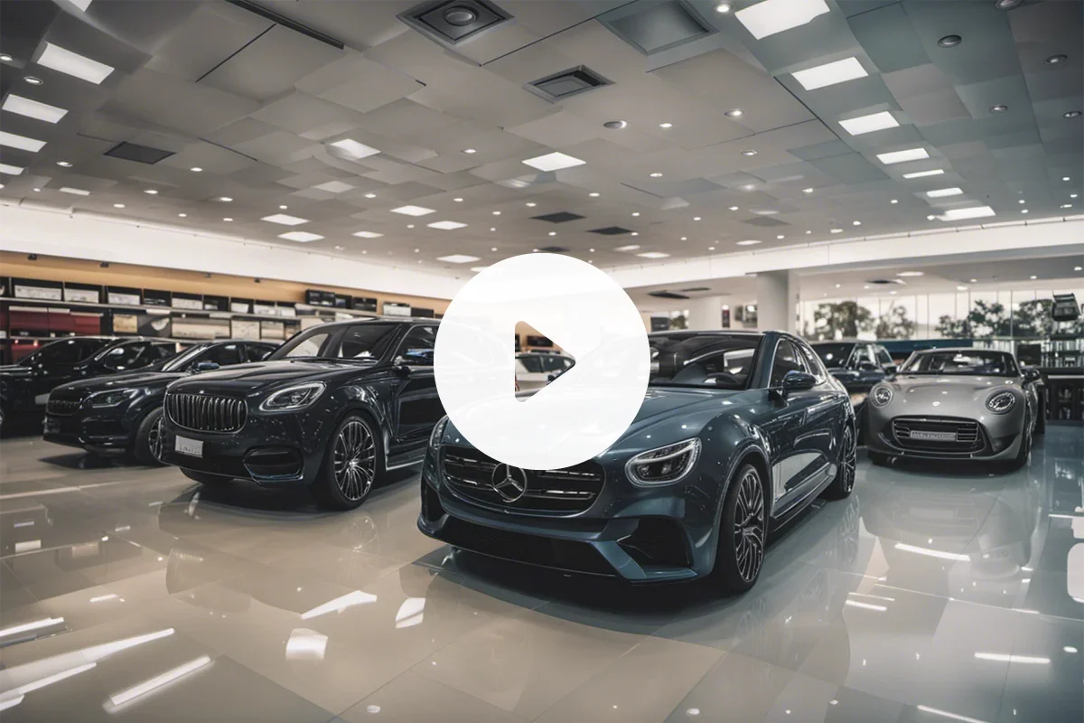Virtueller Rundgang durch einen Automotive-Showroom